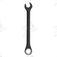 PROTO Combination Wrench: Alloy Steel, Black Chrome, 18 mm Head Size, 9 1/4 in Overall Lg, Offset (MPN JSCRM18). Key specifications — attr309600: 18 mm; attr309611: Black Chrome; attr309610: Alloy Steel; attr309604: No; attr309612: No; attr309613: No; attr309615: No; attr324932: PROTO.