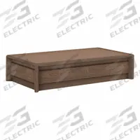 CORTECH Platform Bed: Walnut, 82 in Overall Lg, 42 in Overall Wd, 18 in Overall Ht, Polyethylene (MPN 210WN). Key specifications — Product Type: Bed; Color: Walnut; Material: Polyethylene; Brand: CORTECH; Model Name: SEQUOIA™.