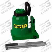 ENERPAC Hydraulic Industrial Bottle Jack: Steel, Mechanical, 22 ton Load Capacity, 9 7/32 in Min Ht (MPN HJ22B). Key specifications — Brand: ENERPAC; Body Material: Steel.
