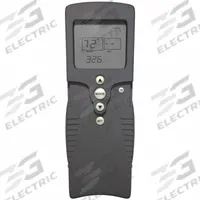 SKYTECH Digital Thermostat: Heat Only, Manual, TH/TH/TP, Heat, Vertical, Rectangle, Std Digit Size (MPN 3002). Key specifications — Application: Heat Only; Key Features: Screen Displays 24-hour clock, Flame Icon, and Temperature; Temperature Differential: 2°F; Voltage: 1.5V; Terminal Designations: TH/TP; System Settings: Heat; Temperature Control Range: 45° to 99°F; Changeover Type: Manual.