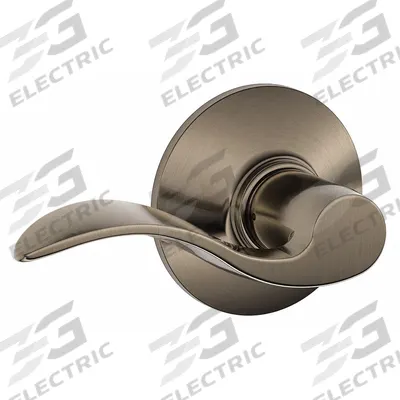 SCHLAGE Door Lockset: Passage Lever Locksets, Nickel