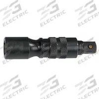 PROTO Impact Socket Extension: 3/8 in Input Drive Size, 3/8 in Output Drive Size, 3 in Overall Lg (MPN J7203L). Key specifications — attr1204876: Locking Included; attr1204887: PROTO; attr1204888: Black Oxide.