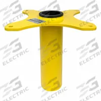OZ LIFTING PRODUCTS Mounting Base: Socket, 1,000 lb Max Load Capacity, Steel, For 3.05 in Mast Dia (MPN OZSOC2). Key specifications — Brand: OZ LIFTING PRODUCTS; Material: Steel.