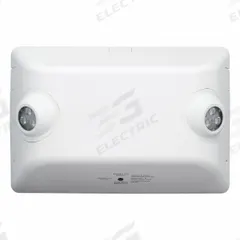 Emergency Lighting Unit: 6 W Lamp Watt, 50 W Emergency Watt, 120/277V AC, 2 Lamp Heads, Surface, LED (MPN EVHC12ID-06L). Key specifications — Input Voltage: 120/277V AC; Housing Material: Thermoplastic; Mounting Type: Surface; Housing Color: White; Lighting Technology: LED; CA Title 20 Compliant: Yes; Environmental Rating: Damp Location Rated; Remote Capable: No.
