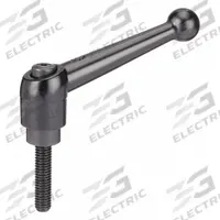 KIPP Adjustable Handle: Zinc w/ Steel Thread, M10, 64 mm Lg (MPN K0116.2101X15). Key specifications — Brand: KIPP.
