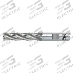 OSG Roughing End Mill: Cobalt, 4 Flute, Fine Pitch, 3/16" Mill Dia, 1/2" LOC, 2-3/8" OAL (MPN 4509000)