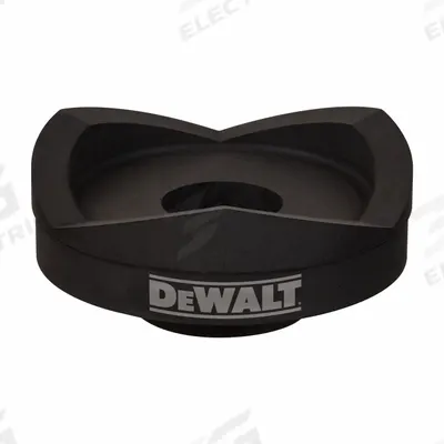 DEWALT Knockout Punch: 10 ga Sheet Metal Capacity (Steel), 3 1/2 in Nominal Size - DEWALT Knockout Punches & Dies