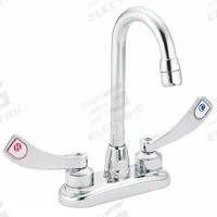MOEN Gooseneck Bar Faucet: M-Dura, Centerset, Deck, Cast Metal, 1.5 gpm Flow Rate, 2 Mounting Holes (MPN 8278). Key specifications — Brand: MOEN.