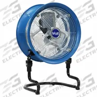 PATTERSON Cooling Fan: 14 in Blade Dia, 115V AC, Stationary, 1/8 hp, Direct Drive, Polypropylene (MPN BLUE1400). Key specifications — Mobility: Stationary; Standards: UL 507; Voltage: 115V AC; Brand: PATTERSON.