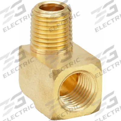 APPROVED VENDOR Metal Pipe Elbow: 90° Elbow, 1/8 in x 1/8 in, 1,000 psi, 1 in Lg - Threaded High-Pressure Pipe Fittings for Potable Water
