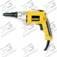DEWALT Screwdriver: 1/4 in Drive Size, 132 in-lb Torque - Max, Trigger, Pistol Grip, 120 V AC Volt (MPN DW268). Key specifications — attr1190321: Screwdriver; attr1169599: Trigger; attr1169614: DEWALT.