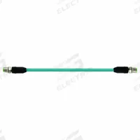 MURRELEKTRONIK Cordset: Cat5, M12 Male Straight x M12 Male Straight, 3 m Lg, TPE, Blue, A Coding, A (MPN 7700-48511-S4W0300). Key specifications — Brand: MURRELEKTRONIK; Cable Jacket Color: Blue; End 1 Coding: A; End 2 Coding: A; Performance Category: Cat5.