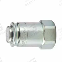 PARKER Nose Piece Assembly Coupling: 3/8 in, 3/8"-18 Thread Size, Steel, 10 g/min Max Flow Rate (MPN NS-372-6FP). Key specifications — Body Material: Steel; Brand: PARKER; Temperature Range: -40 to 250 Deg F; Thread Size: 3/8"-18.
