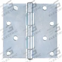 APPROVED VENDOR Butt Hinge: Steel, Full Mortise, 1 3/4 in Leaf Wd (MPN 4PA64). Key specifications — Removable Pin: No; Bearing Type: Plain; Material: Steel.