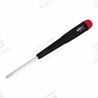WIHA Screwdriver: Precision, Std Lg, 1.5 mm Tip Size, 5 3/4 in Overall Lg - Ball End Precision Hex Screwdrivers