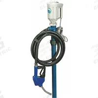 FINISH THOMPSON Electric Drum Pump: 115 V AC, 4/5 hp HP, Polypropylene, 10 gpm Max. Flow Rate (MPN PFM-48 & M3V DEF Kit). Key specifications — Brand: FINISH THOMPSON; Nozzle Material: FKM/Stainless Steel; Meter: Not Included; Pump Kit Type: Pump with Discharge Hose & Nozzle.