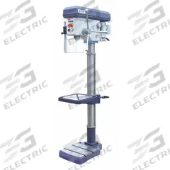 DAYTON Floor Drill Press: Belt Drive, Fixed Speed, 262 RPM – 4,075 RPM, 120V AC /Single-Phase, 1 hp (MPN 53UG98). Key specifications — attr22849: 262 to 4075 RPM; attr22858: 120V AC; attr73523: Tapping; attr22856: Belt; attr73570: Single-Phase; attr22850: 7-7/8 in; attr22846: 1 hp; attr22840: 10 A.