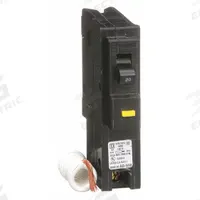 SQUARE D Miniature Circuit Breaker: 20 A, 120V AC, Single Phase, 10kA at 120V AC, 1 Poles (MPN HOM120GFI). Key specifications — Phase: Single; Amps: 20 A; AC Voltage Rating: 120V AC; Max. AIR Rating: 10kA at 120V AC; For Use With: Homeline Load Center; Brand: SQUARE D.