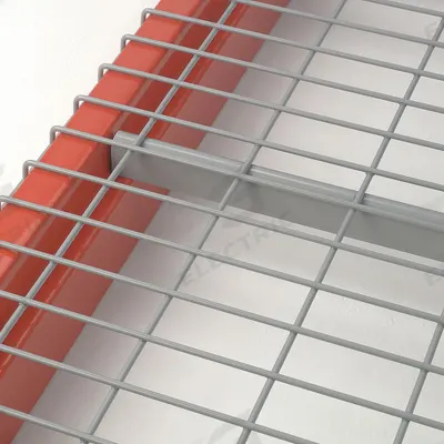 NASHVILLE WIRE Pallet Rack Decking: 52 in x 36 in, Waterfall, Flared Wire Decking - Inverted-Channel Waterfall Wire Pallet Rack Decking