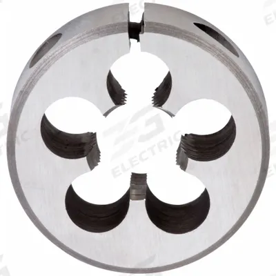 APPROVED VENDOR Round Threading Die: M20x1.5 Metric, 2 in OD, Adj, High Speed Steel (MPN 10T907) - Adjustable Round Threading Dies