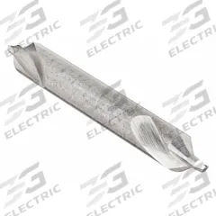 KEO Center Drill: Plain Type, #2, 60°, 1 7/8 in Overall Lg, High Speed Steel (MPN 906-000-075). Key specifications — Brand: KEO; End Type: Double End.