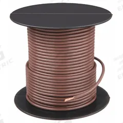 GROTE Primary Automotive Wire: GPT, 1,000 ft, 1 Conductor, 14 AWG, Brown, 60 V Volt (MPN 88-7001). Key specifications — Brand: GROTE.