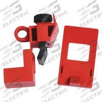CONDOR Circuit Breaker Lockout: Clamp-On, For 120/277V AC Volt, For Single Pole Circuit Breaker Type (MPN 437R23). Key specifications — For Voltage: 120/277V AC; For Use With: Circuit Breaker Switches; Brand: CONDOR; Includes Cable Tie Slot_Final: No.
