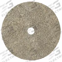 ARC ABRASIVES Unitized Non-Woven Wheels: 3 in Dia x 1/4 in W, 1/4 in Arbor Hole, Aluminum Oxide (MPN ZU032525182). Key specifications — Series: ZWEB; Brand: ARC ABRASIVES.