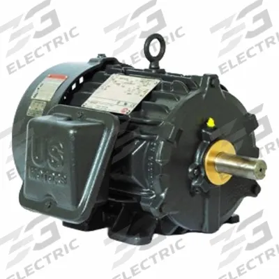U.S. MOTORS Motor: Rigid Base Mount, Totally Enclosed Fan Cooled, 200 hp, 460V AC - Rigid Base 3-Phase General Purpose AC Motors