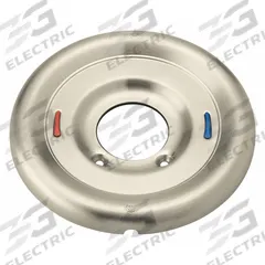 CFG Escutcheon: Compatible Product Type Capstone Tub/Shower, Circle Trim Plate, Metal, 0 Handles (MPN 168189BN). Key specifications — attr1163972: Capstone Tub/Shower; attr1163979: CFG; attr1163994: Metal; attr1163973: Escutcheon; attr1163983: Circle; attr1226561: Nickel.
