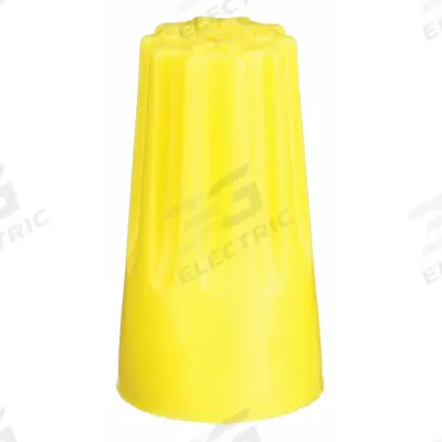 APPROVED VENDOR Twist-On Wire Connectors: Yellow, Wire Sizes 22 AWG – 8 AWG, 600 V, 175 - General Purpose Wire Connectors