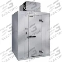 KOLPAK Walk-In Cooler: Polar-Pak, Ceiling, Floor Not Included, 633 cu ft Capacity, 100 1/4 in Ht (MPN PX8-1010-CT). Key specifications — attr1279126: KOLPAK; attr1279142: Floor Not Included; attr1279154: R-454c.
