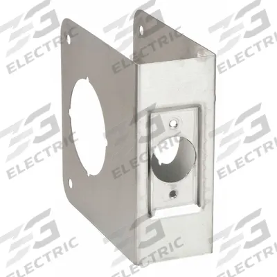APPROVED VENDOR Door Reinforcer: 4 1/8 in Dp, 1 3/4 in Wd, 4 1/2 in Ht - Door Reinforcers