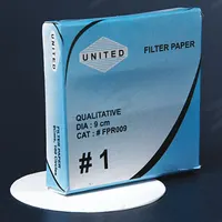 APPROVED VENDOR Qualitative Filter Paper: 1 Grade, 24 cm Dia, 0.16 mm Thick, Medium (MPN FPR240). Key specifications — Brand: APPROVED VENDOR; Porosity: Medium; Fluted: No.