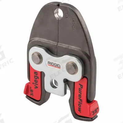 RIDGID Press Tool Jaw: 3/8 in Pipe, PEX, For Viega PureFlow - Jaws for Compact Press Tools