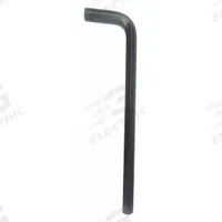 WESTWARD Hex Key: 0 Ball Ends, 12 mm Tip Size, Metric, Long, Alloy Steel, Black Oxide, L, 2 Tips (MPN 54TU85). Key specifications — attr1205521: WESTWARD; attr1205526: Black Oxide.