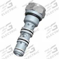 BUCHER HYDRAULICS Cartridge Valve: Screw-In, Screwdriver Adjustment, C10-40 Valve Cavity Size, FDCV (MPN FDCV-10-N-0-36). Key specifications — attr1012059: FDCV-10-N-0-36; attr1250696: FDCV; attr1011660: Nitrile; attr1011632: Screwdriver; attr1011635: BUCHER HYDRAULICS; attr1011636: Steel; attr1011644: C10-40.