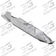 CLEVELAND Square End Mill: High Speed Steel, Double End, 2 Flute, 1/4" Mill Dia, 3/8" LOC (MPN C42103)
