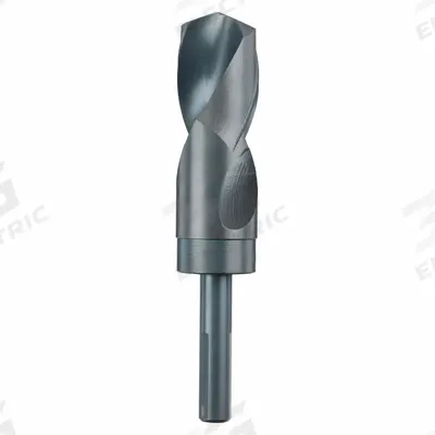MILWAUKEE Silver and Deming Drill: 1-1/4", 135° Split Point, Black Oxide HSS - Chip-Clearing High-Speed Steel Silver & Deming Drill Bits