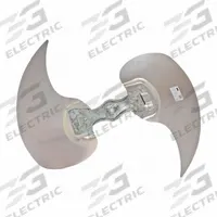 PROSTOCK Fan Blade: 24 in Propeller Dia., 1/2 in Bore Dia., 2 Blades, Aluminum/Galvanized Steel (MPN 70-102345-22)