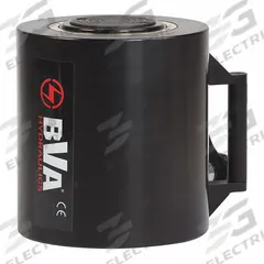 BVA HYDRAULICS Hydraulic Ram: Single Acting, 100 ton Nominal Capacity, 4 in Nominal Stroke Lg (MPN HU10004). Key specifications — attr98927: BVA HYDRAULICS.