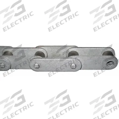 TSUBAKI Roller Chain: 80, 1 Strands, Steel, 2 in Pitch, 10 ft Overall Lg - Coated Conveyor Roller Chains