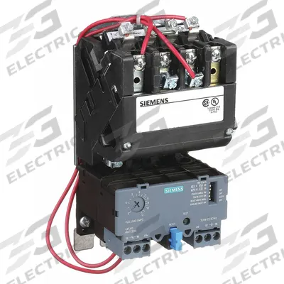 Siemens Magnetic Motor Starter: Non-Reversing, 3 Poles, NEMA Size 00 - Non-Reversing Starters with Electronic Overloads
