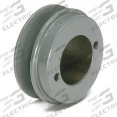 APPROVED VENDOR V-Belt Pulley: BK40, 1 Groove, 3.95 in OD, Bushed Bore, H/QT, Cast Iron. Key specifications — Pulley Industry Number: BK40; Pitch Diameter: 3.2 in (4L, A); For Belt Section (broad, with similar types): 4L, A, or AX.
