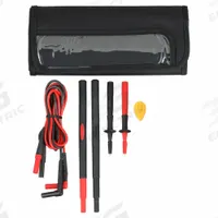 FLUKE Test Lead Kit: CAT III 1000V/CAT IV 600V, Std Probe, 1,000 V Max Volt, 10 A Max Current (MPN Fluke-L215). Key specifications — Brand: FLUKE.