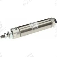 SMC Round Body Cylinder: 1 1/4 in Bore, 2 in Stroke, Non-Repairable, Stainless Steel, NCM, Air (MPN NCME125-0200-XC6). Key specifications — attr1122958: Rotating Rod; attr942235: Stainless Steel; attr942202: SMC; attr942227: Threaded Hole; attr942243: NCM.