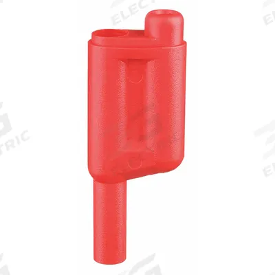 POMONA Banana Plug: CAT III 1000V, 2 3/8 in Lg, Beryllium Copper, Lucel, 1,000 V Max Volt - Banana Plugs