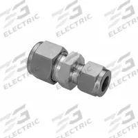 HAM-LET Compression Fitting Union: 6 mm OD x 1/8 in OD Fitting Size, Compression x Compression (MPN 763L SS 6 MMX 1/8). Key specifications — Compatible Fitting Brands: Swagelok; Brand: HAM-LET.