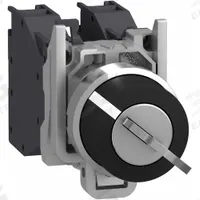 SCHNEIDER ELECTRIC Keyed Selector Switch: 2 Position, 22 mm Panel Mounting Size, Series XB4 (MPN XB4BG41GEX). Key specifications — Manufacturer Part Number: XB4BG41GEX; Brand: SCHNEIDER; Switch Action: Maintained/Maintained; Key Removal Position: Any Position.