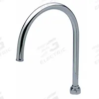ZURN Spout: AquaSpec®, Spout, Gooseneck, Rigid/Swivel Spout, Brass, Chrome, 5 1/8 in Spout Reach (MPN G67853). Key specifications — Includes: Spacer Washer; Product Type: Spout; Spout Style: Rigid/Swivel; Body Material: Brass; Brand: ZURN.